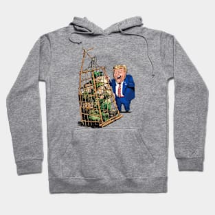 TRUMP'S FUNNY REACTION TO VETERANS Hoodie